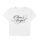 Chaos Angel Baby Tee // White